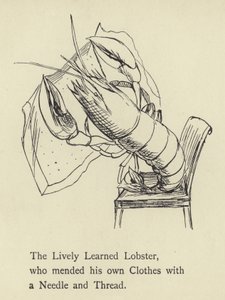 The Lively Learned Lobster  by Edward Lear
